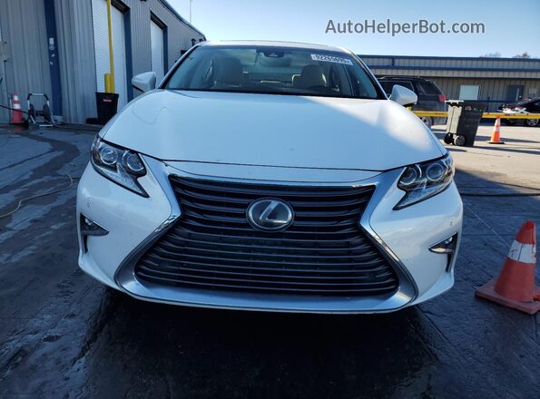 JTHBK1GG2G2232060 2016 LEXUS ES White Դիմացի տեսք
