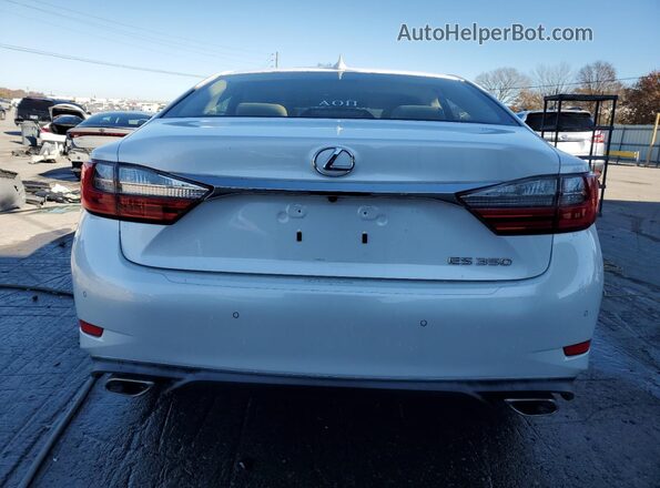 JTHBK1GG2G2232060 2016 LEXUS ES White Հետևի տեսք