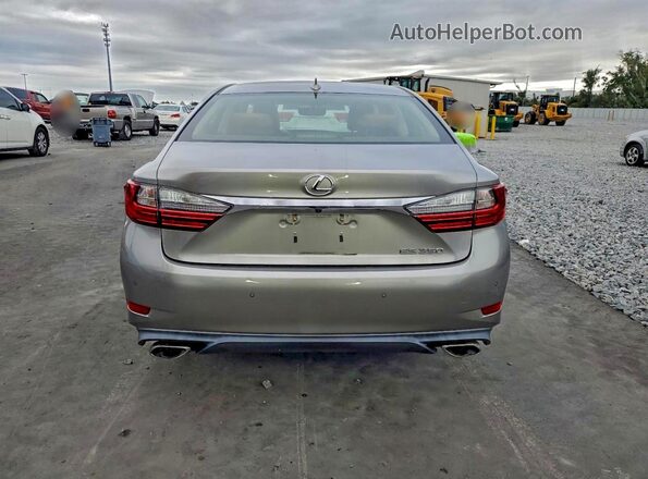 JTHBK1GG6G2221286 2016 LEXUS ES Silver Vista trasera