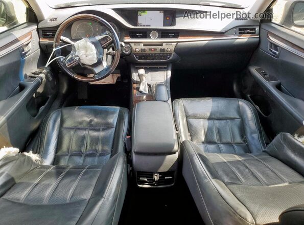 JTHBK1GG8G2219409 2016 LEXUS ES Серебряный Вид панели приборов