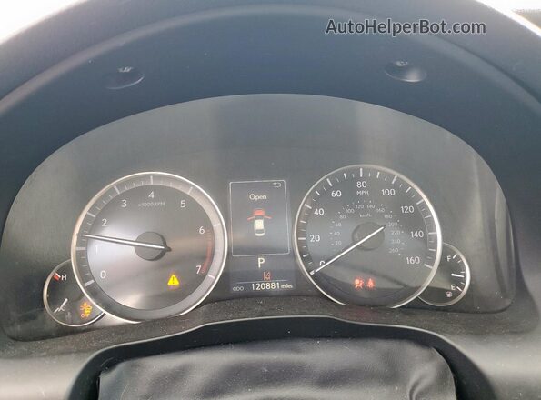 JTHBK1GG8G2219409 2016 LEXUS ES Серебряный Вид щитка приборов