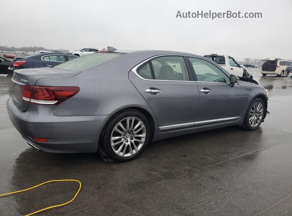 JTHBL5EF0H5143439 2017 LEXUS LS Gray Trasero derecho