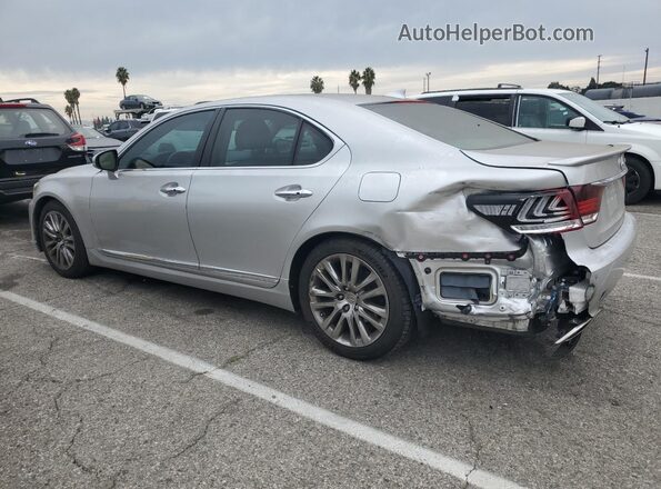JTHBL5EF5H5144859 2017 LEXUS LS Silver Trasero izquierdo