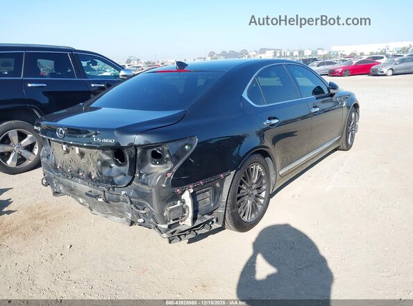 JTHBL5EF6H5146717 2017 LEXUS LS 460 Black Tył prawy