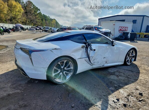 JTHBP5AY7LA007742 2020 LEXUS LC White Հետևի աջ