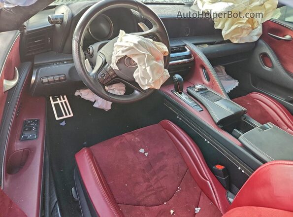 JTHBP5AY7LA007742 2020 LEXUS LC White Առջևի վահանակի տեսք
