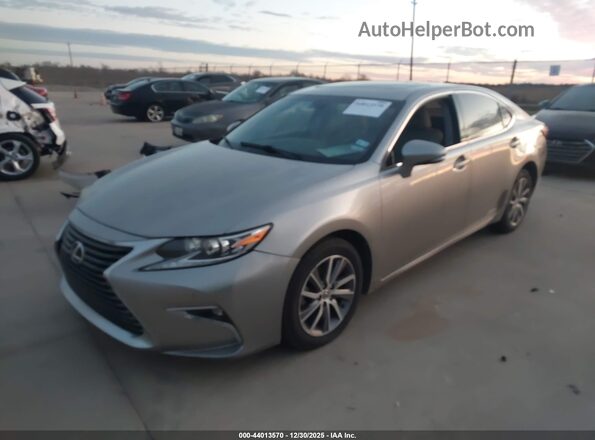 JTHBW1GG2G2109251 2016 LEXUS ES 300H Silver Առջևի ձախ երեք քառորդ տեսարան