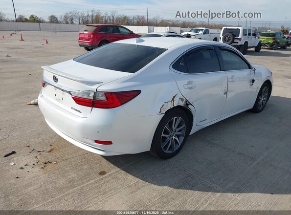 JTHBW1GG2H2154420 2017 LEXUS ES 300H White Rear right