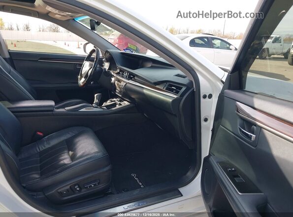 JTHBW1GG2H2154420 2017 LEXUS ES 300H White Front interior view