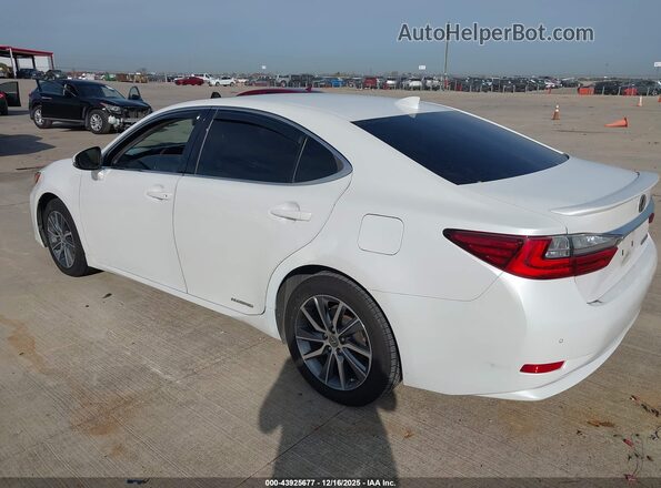 JTHBW1GG2H2154420 2017 LEXUS ES 300H White Rear left