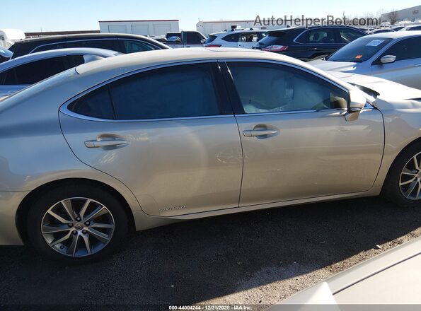 JTHBW1GG3G2116290 2016 LEXUS ES 300H Beige Вид задньої частини салону