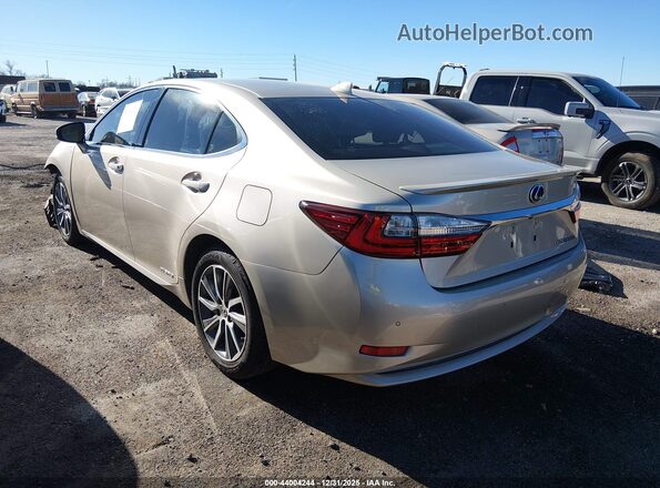 JTHBW1GG3G2116290 2016 LEXUS ES 300H Beige Задня ліва чверть