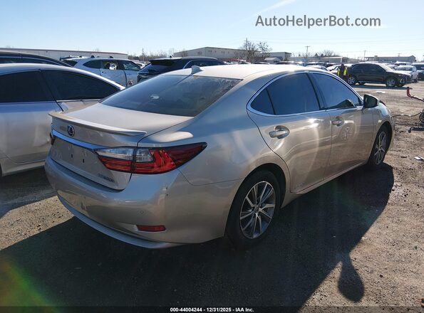 JTHBW1GG3G2116290 2016 LEXUS ES 300H Beige Задня права чверть