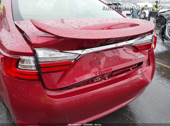 JTHBW1GG3G2120937 2016 LEXUS ES 300H Red Вид спереду