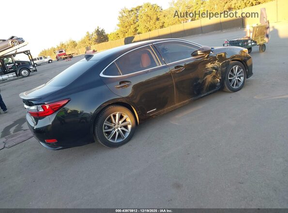 JTHBW1GG4J2190633 2018 LEXUS ES 300H Black Trasero derecho