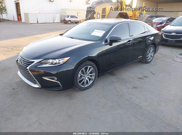 JTHBW1GG4J2190633 2018 LEXUS ES 300H Black Vista tres cuartos delantera izquierda
