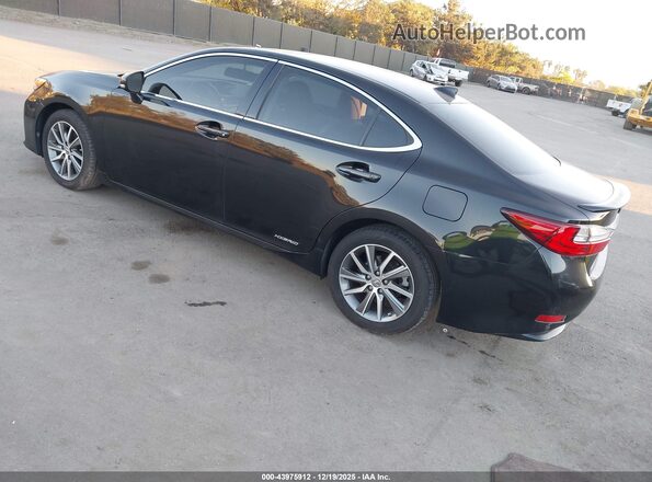JTHBW1GG4J2190633 2018 LEXUS ES 300H Black Trasero izquierdo