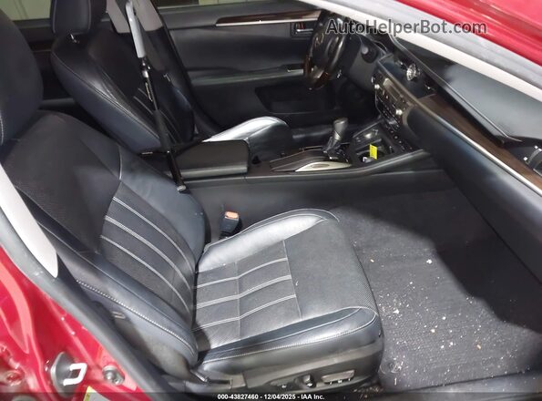 JTHBW1GG6G2113609 2016 LEXUS ES 300H Red წინა სალონის ხედი