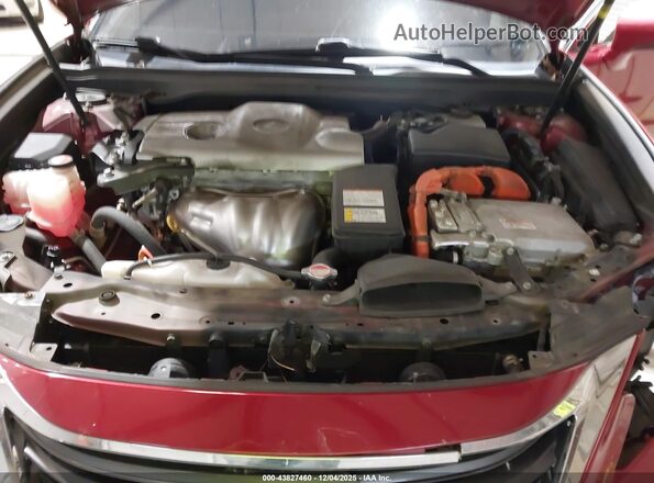 JTHBW1GG6G2113609 2016 LEXUS ES 300H Red უკანა ხედი
