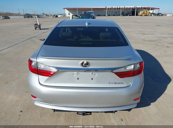 JTHBW1GG9G2111871 2016 LEXUS ES 300H Silver 