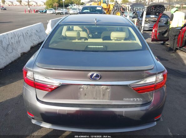 JTHBW1GGXG2123480 2016 LEXUS ES Gray 