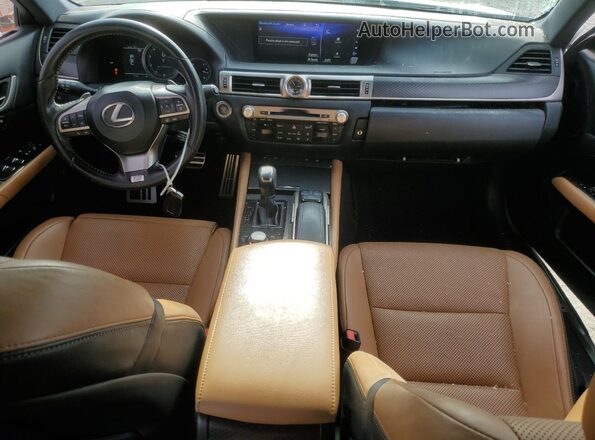 JTHBZ1BL0GA005911 2016 LEXUS GS White Вид панелі приладів