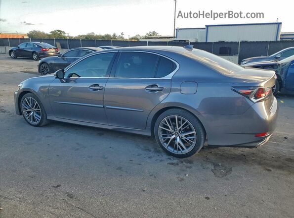 JTHBZ1BL1GA003813 2016 LEXUS GS Gray Задня ліва чверть