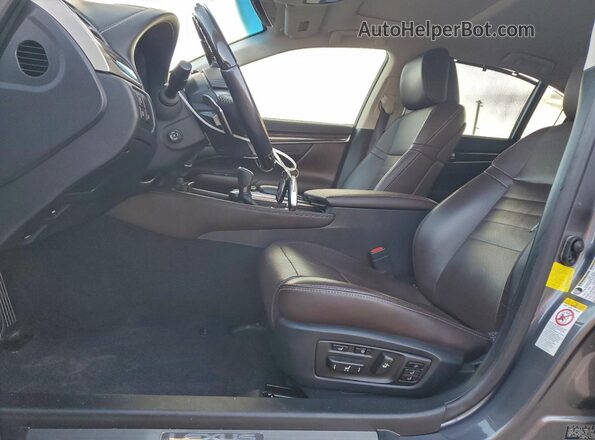 JTHBZ1BL1GA003813 2016 LEXUS GS Gray Вид салону спереду
