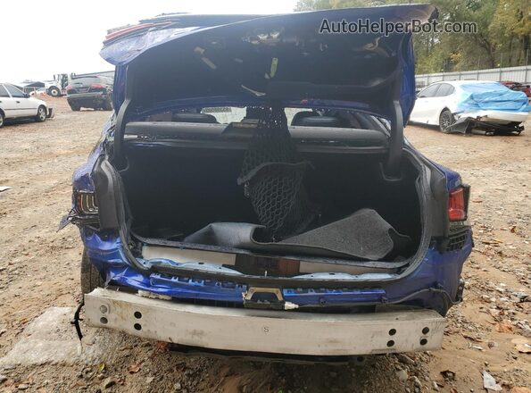 JTHBZ1BL1GA007019 2016 LEXUS GS Blue Вид ззаду
