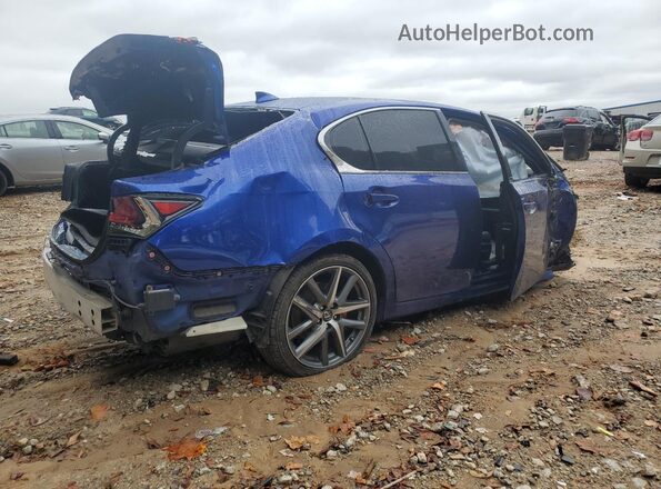 JTHBZ1BL1GA007019 2016 LEXUS GS Blue Задня права чверть