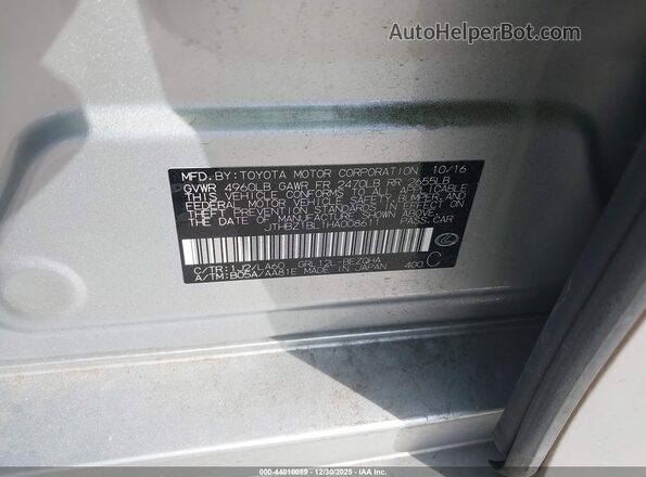 JTHBZ1BL1HA008611 2017 LEXUS GS 350 Silver Вид підкапотного простору