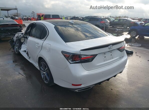 JTHBZ1BL1HA011203 2017 LEXUS GS 350 White Tył lewy