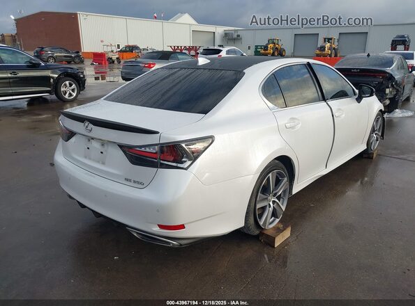 JTHBZ1BL1HA011203 2017 LEXUS GS 350 White Tył prawy