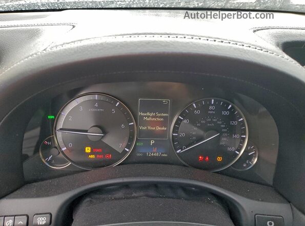 JTHBZ1BL2HA009590 2017 LEXUS GS Blue Вид щитка приладів