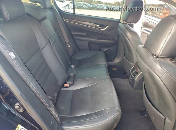 JTHBZ1BL2HA009590 2017 LEXUS GS Blue Вид задніх сидінь