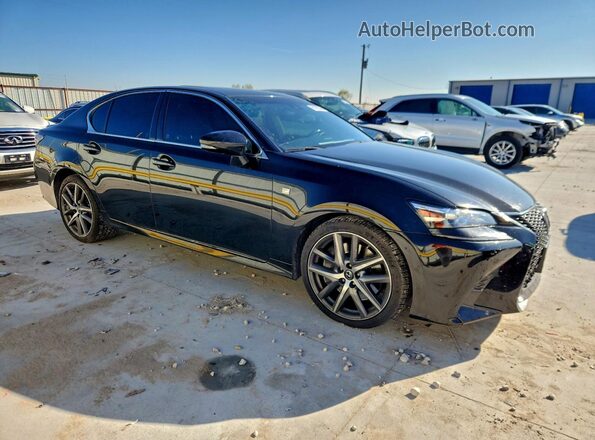 JTHBZ1BL2JA016416 2018 LEXUS GS Black Delantero derecho