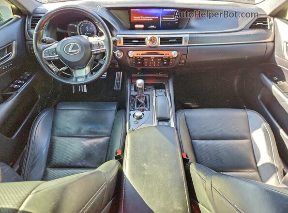JTHBZ1BL2JA016416 2018 LEXUS GS Black Vista del salpicadero