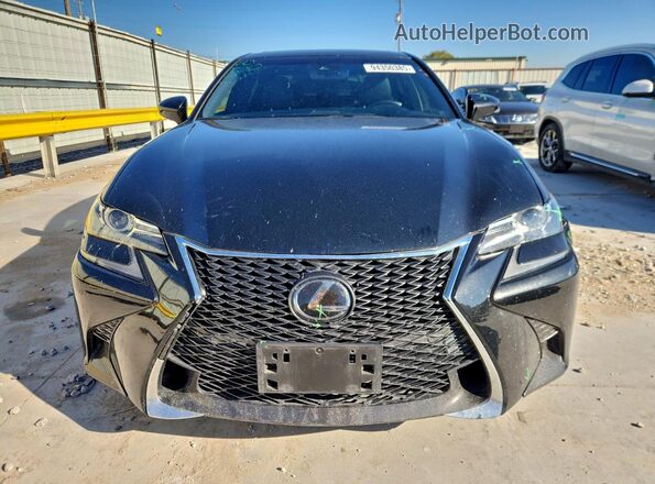 JTHBZ1BL2JA016416 2018 LEXUS GS Black Vista frontal