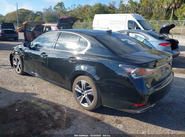 JTHBZ1BL3GA000783 2016 LEXUS GS 350 Black Trasero izquierdo