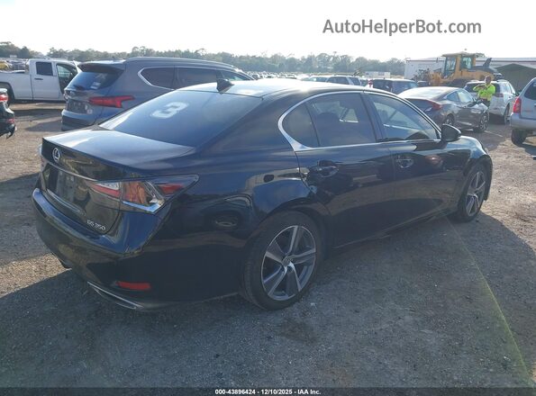 JTHBZ1BL3GA000783 2016 LEXUS GS 350 Black Trasero derecho