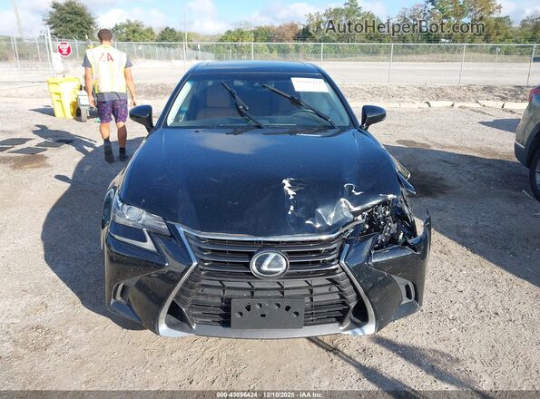 JTHBZ1BL3GA000783 2016 LEXUS GS 350 Black Vista del cuadro de instrumentos