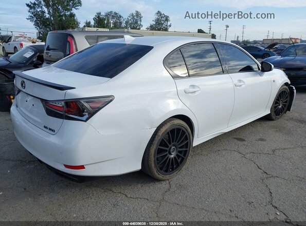 JTHBZ1BL3HA009534 2017 LEXUS GS 350 White Tył prawy