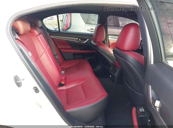 JTHBZ1BL3HA009534 2017 LEXUS GS 350 White Widok naklejki z numerem VIN