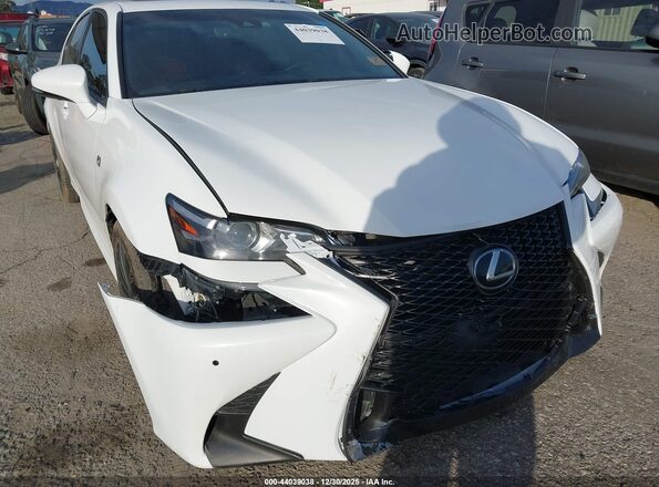 JTHBZ1BL3HA009534 2017 LEXUS GS 350 White Widok z przodu