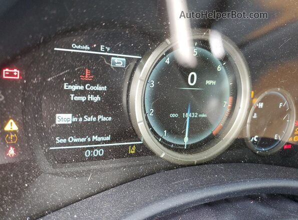 JTHBZ1BL3KA018094 2019 LEXUS GS Silver Vista del cuadro de instrumentos