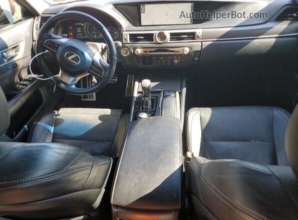 JTHBZ1BL4HA009154 2017 LEXUS GS White Dashboard view