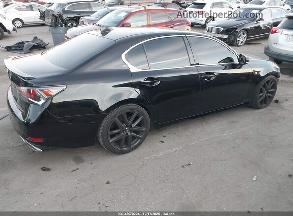 JTHBZ1BL5HA009065 2017 LEXUS GS 350 Black Tył prawy