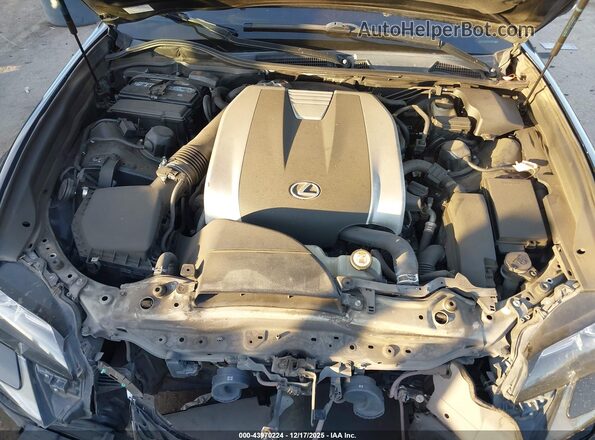 JTHBZ1BL5HA009065 2017 LEXUS GS 350 Black Widok z tyłu