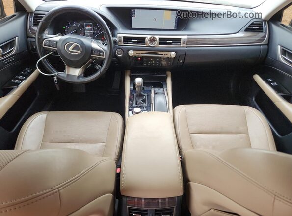 JTHBZ1BL6KA017036 2019 LEXUS GS Черный Вид панели приборов
