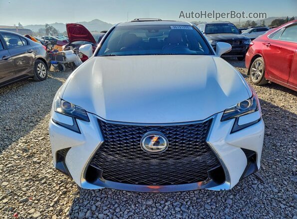 JTHBZ1BL8HA009903 2017 LEXUS GS White Դիմացի տեսք